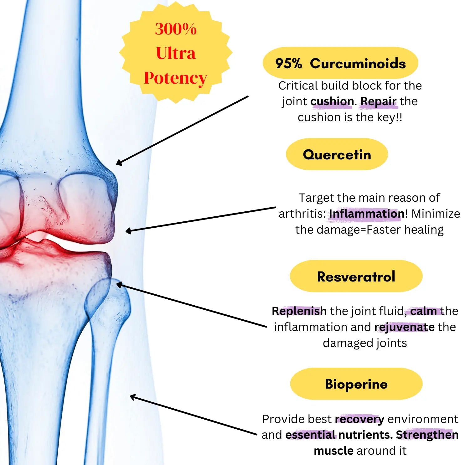 Deflame® Curcumin-Ultra Joint Anti-Inflammatory Formula Yuregen