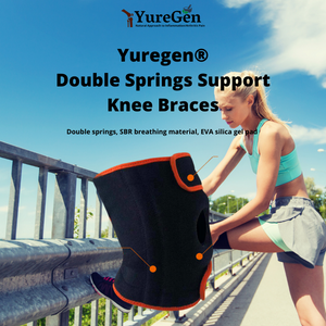 Yuregen Double Springs Support Knee Braces-Yuregen